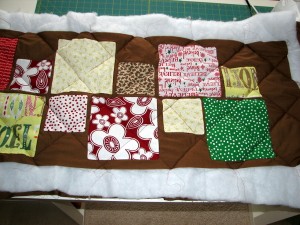Christmas Runner quilted