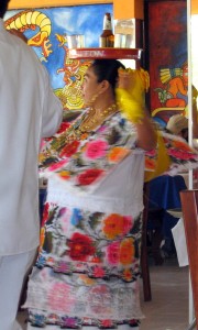 Mayan dancers