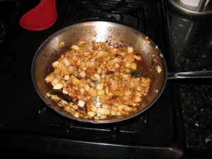 flambeed onions and garlic flambeed onions and garlic