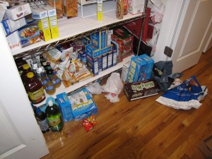 messy pantry
