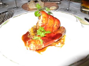 lobster course