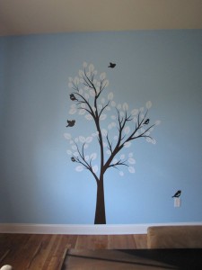 dining room decal finished