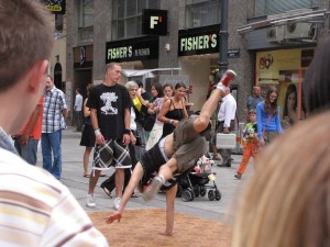 breakdancer in Vienna
