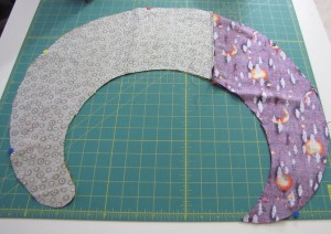 sewing the witch wreath