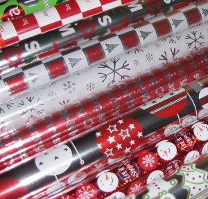 2009 wrapping paper