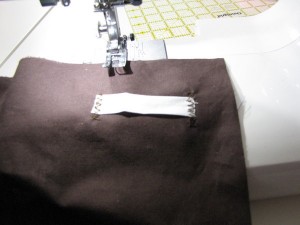 sewing loops