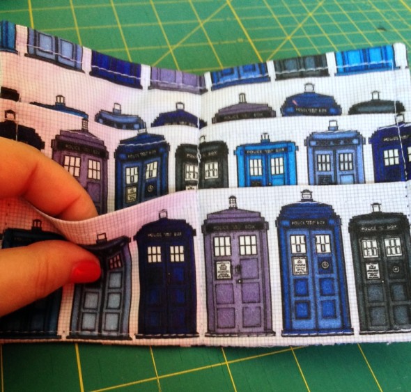 TARDIS Tea Wallet #3