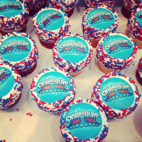 Skylanders cupcakes