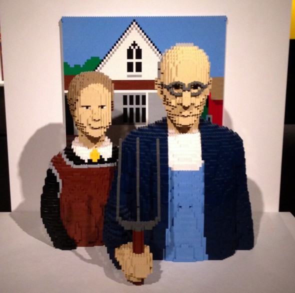 Lego exhibit