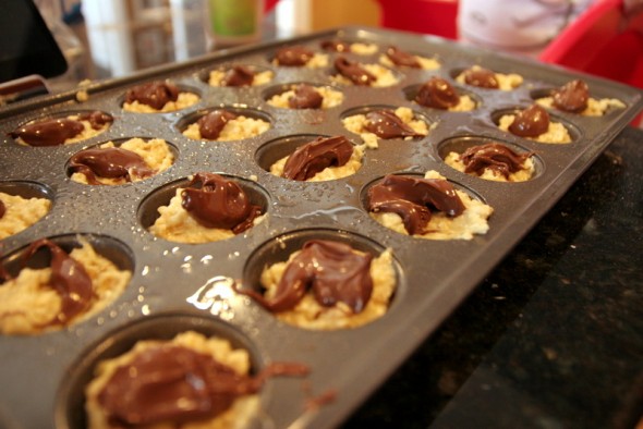 mini nutella muffins 7
