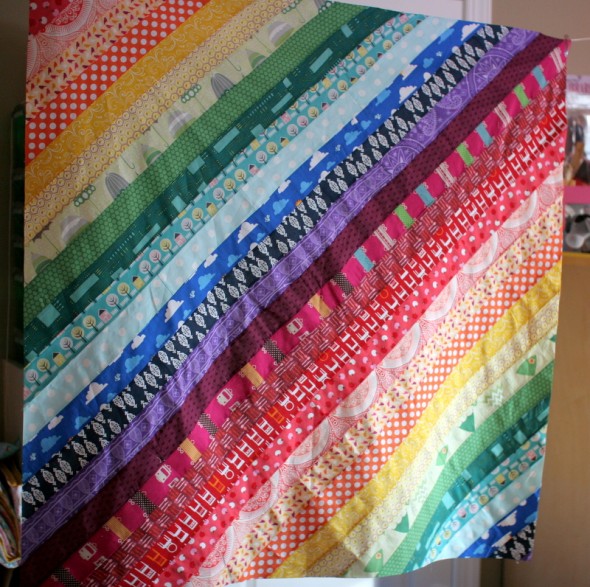 Rainbow Strip Quilt Pt. 2 | Jackie Reeve