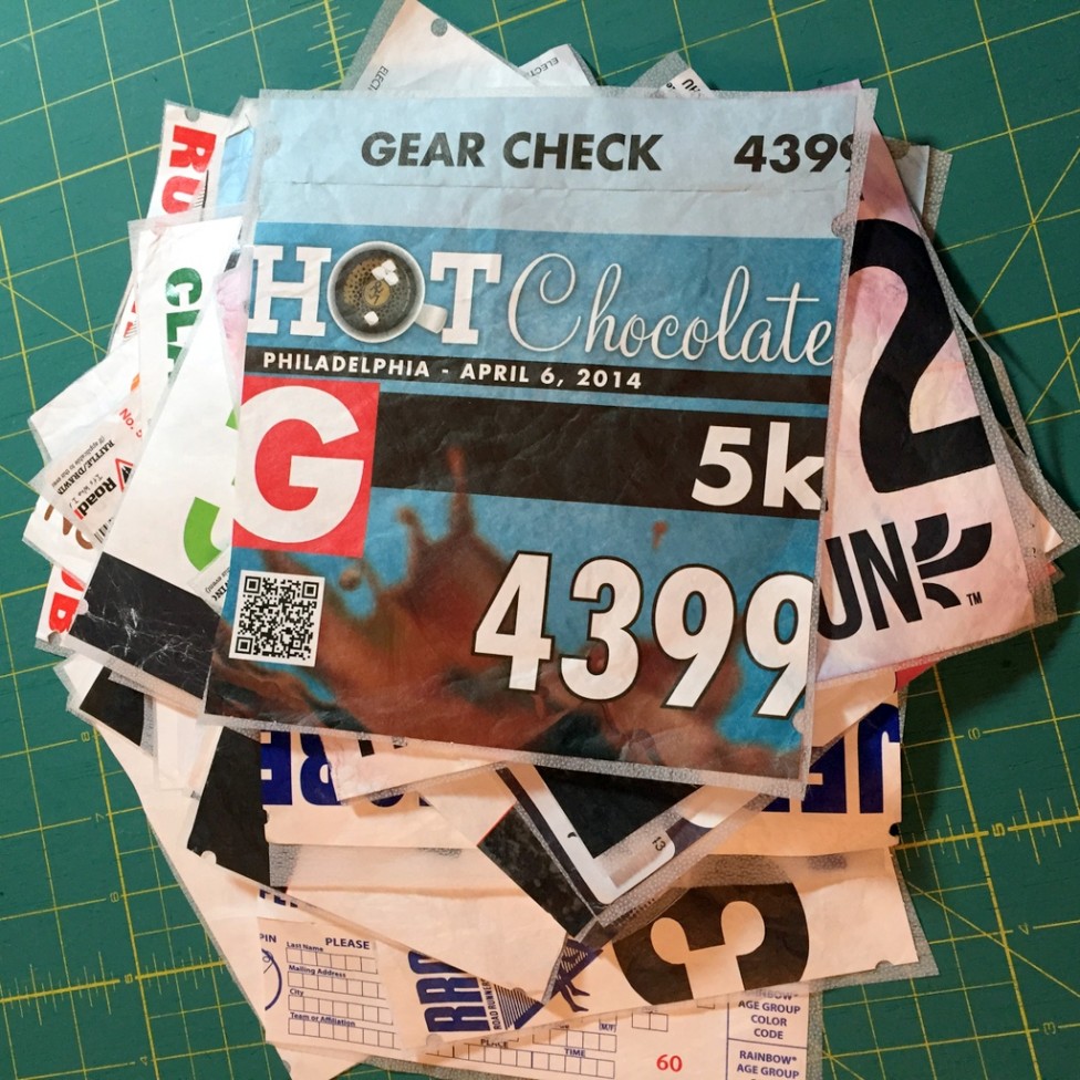 Race Bib Quilt Jackie Reeve